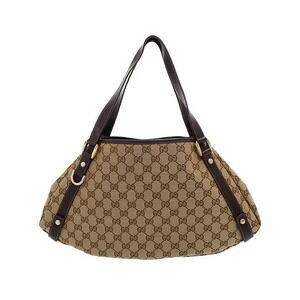 Gucci Beige Guccissima Leather Abbey Tote Bag Tan Brown